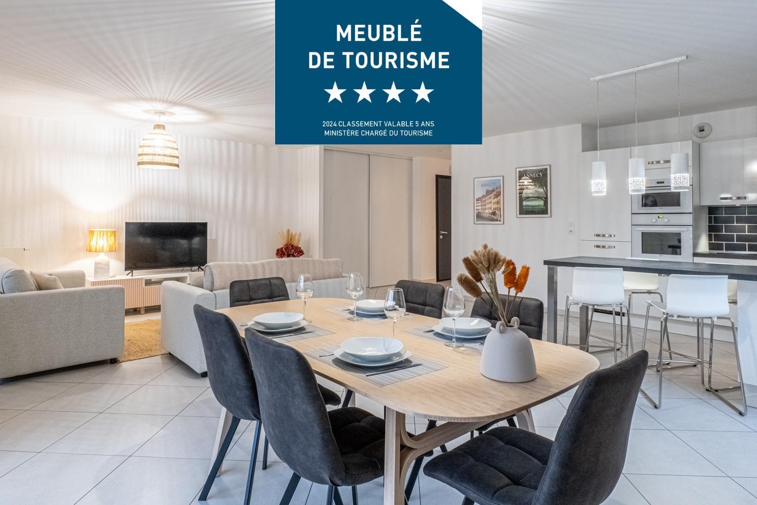 La Canopee D'annecy - Spacieux T3 Situe A L'entree De La Vieille Avec Garage Et Grande Terasse Appartement *